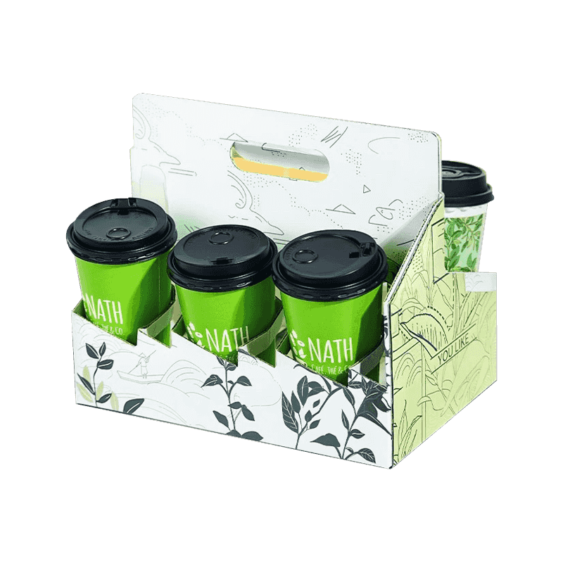 Korrugerade kaffeförpackningar