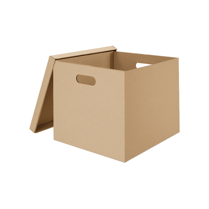 Korrugerade diverse förvaringslådor