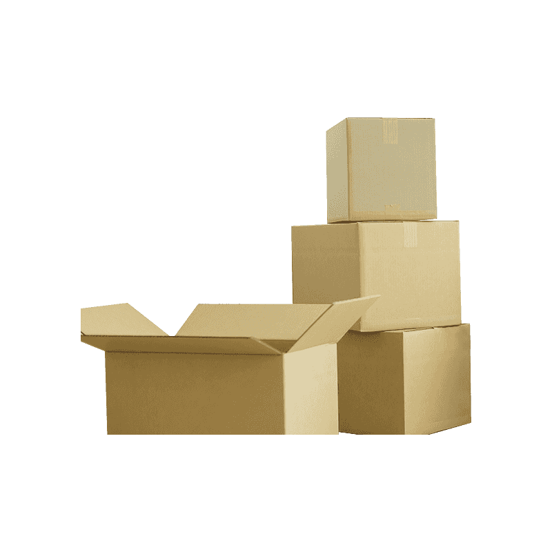 Korrugerade möbler förpackningslådor