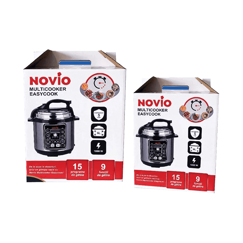 Korrugerade riskokare förpackningslådor