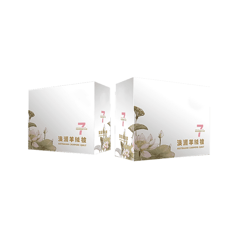 Korrugerade sängkläder förpackningslådor