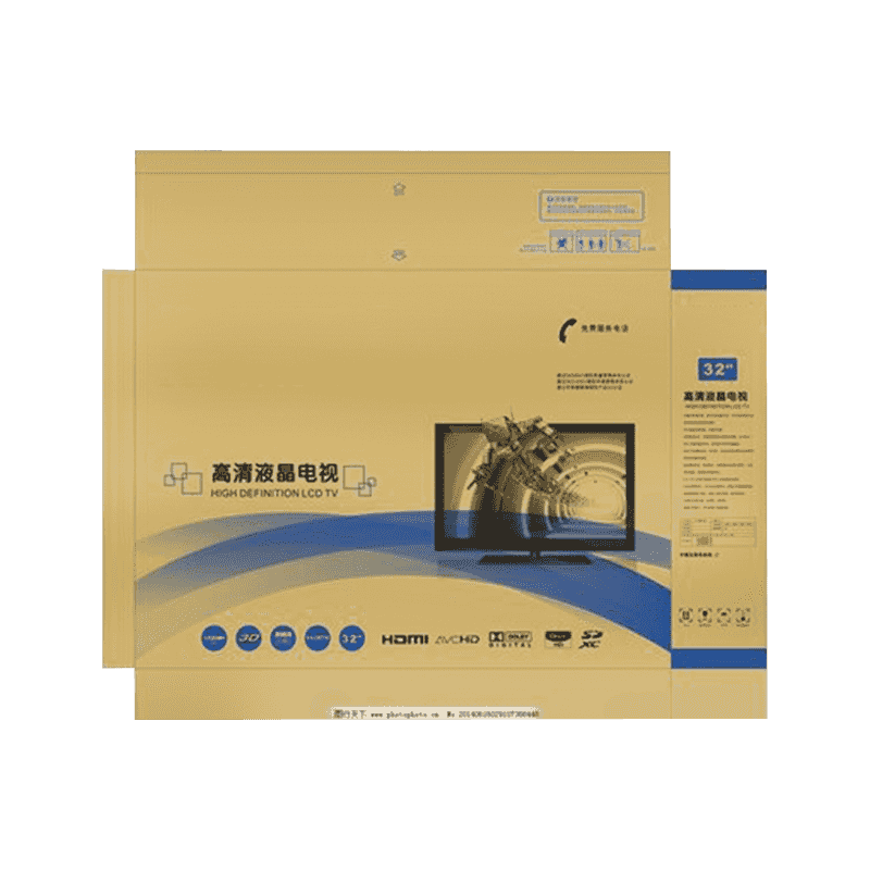 Korrugerade TV-förpackningsboxar