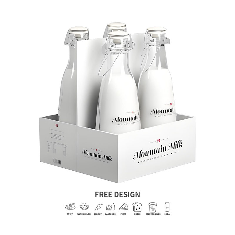 Korrugerade mjölkförpackningslådor