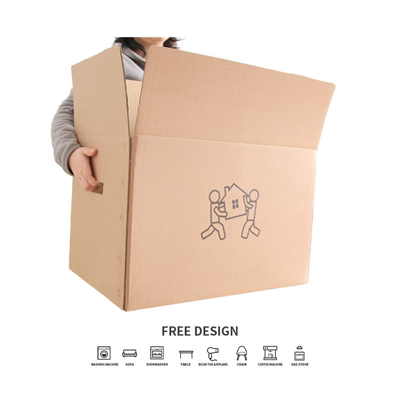 Korrugerade flyttkartonger förpackningslådor