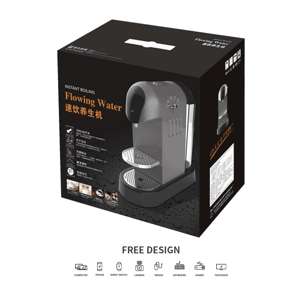 Vattendispenser korrugerade förpackningsboxar